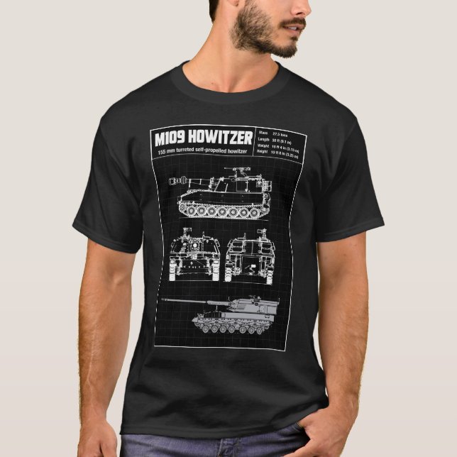 CAMISETA M109 HOWITZER (Frente)