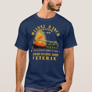 Camiseta M110A2 8 Polegadas 203mm Vestígio do Howitzer w Fi