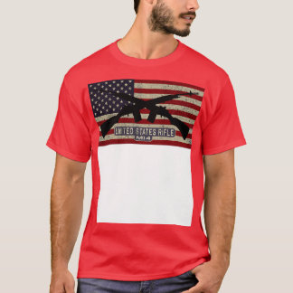 Camiseta M14 Estados Unidos Rifle American Flag Gifts