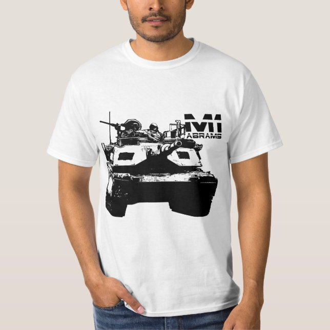 Camiseta M1 Abrams (Frente)