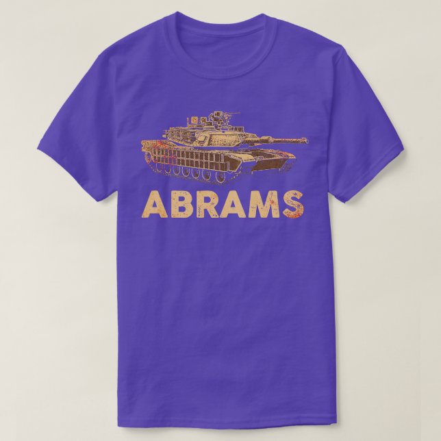 Camiseta M1 Abrams American Tank 3 (Frente do Design)