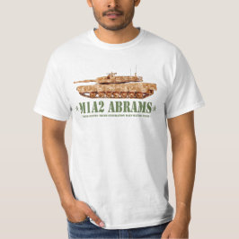 Camiseta M1A2 Abrams US MBT Tank Desert Storm Veteran