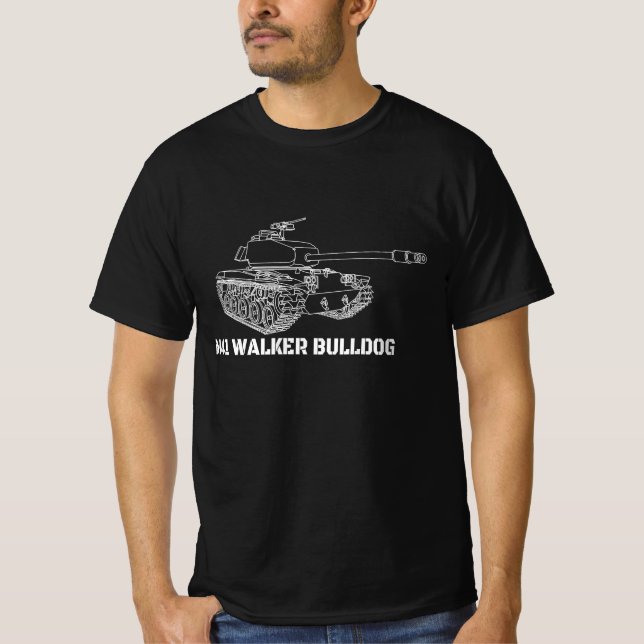 Camiseta M41 Walker Bulldog American Light Army Gift (Frente)