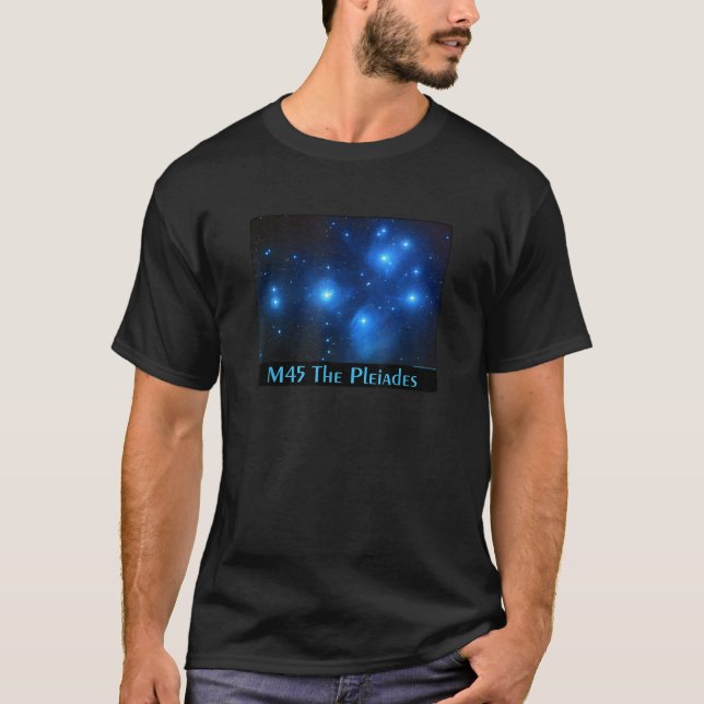 Camiseta M45 Pleiades Star Cluster Astronomy n (Frente)