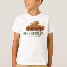 Camiseta M4 Sherman Segunda Guerra Mundial, 2.ª Estação Ame