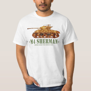 Camiseta M4 Sherman Segunda Guerra Mundial, 2.ª Estação Ame