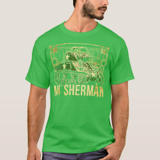 Camiseta M4 Sherman Tank WorldII 3