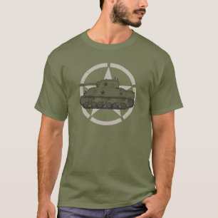 Camiseta M4 Sherman World War 2 Tank
