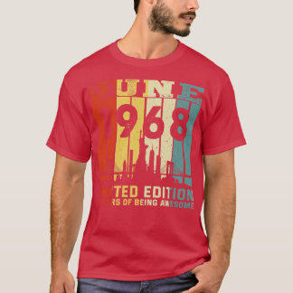Camiseta M602 Junho De 1968 Edição Limitada De 55 Anos De