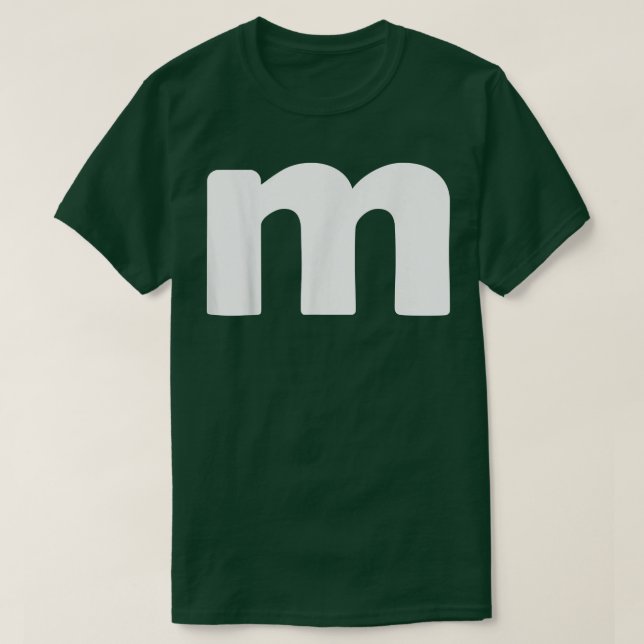 Camiseta M Chocolate Candy Halloween Team Costume Funny Par (Frente do Design)