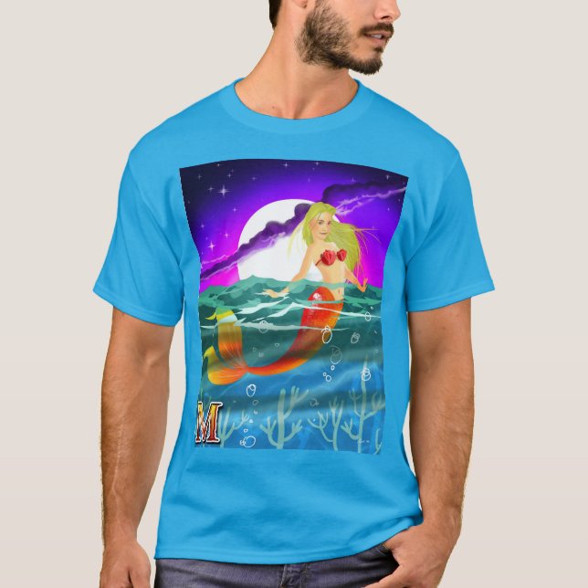 Camiseta M é para a Sereia (Frente)