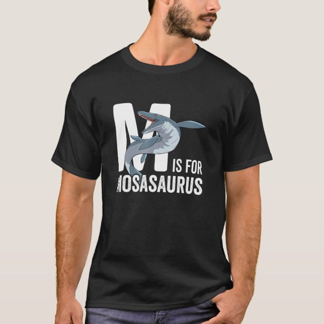 Camiseta M É Para Mosassauro (Frente)