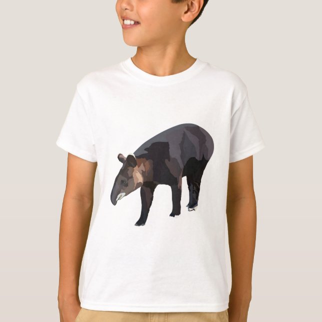 Camiseta M é para Mountain Tapir (Frente)