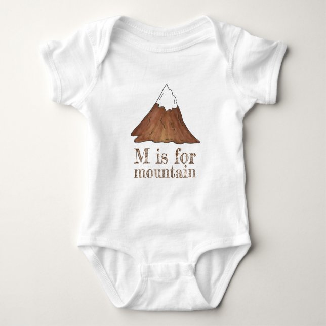 Camiseta M é para o Campo de Escala de Pico com Capas de Ne (Frente)