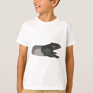 Camiseta M é para o malaio Tapir