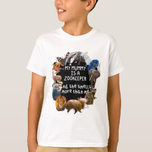 Camiseta M é para o Zookeeper da múmia