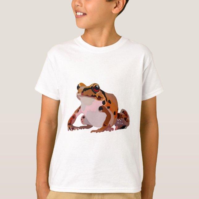 Camiseta M é para Sapo de frango de montanha (Frente)