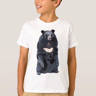 Camiseta M é para Urso Lua