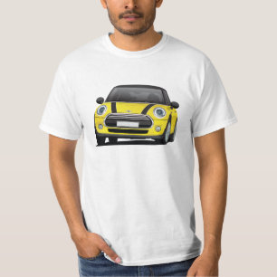 Camiseta M Hatch Cooper S (F56) amarelo - preto