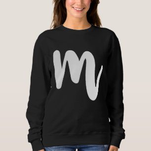 Camiseta M - Letra Maiúscula Iniciais Legal ABC