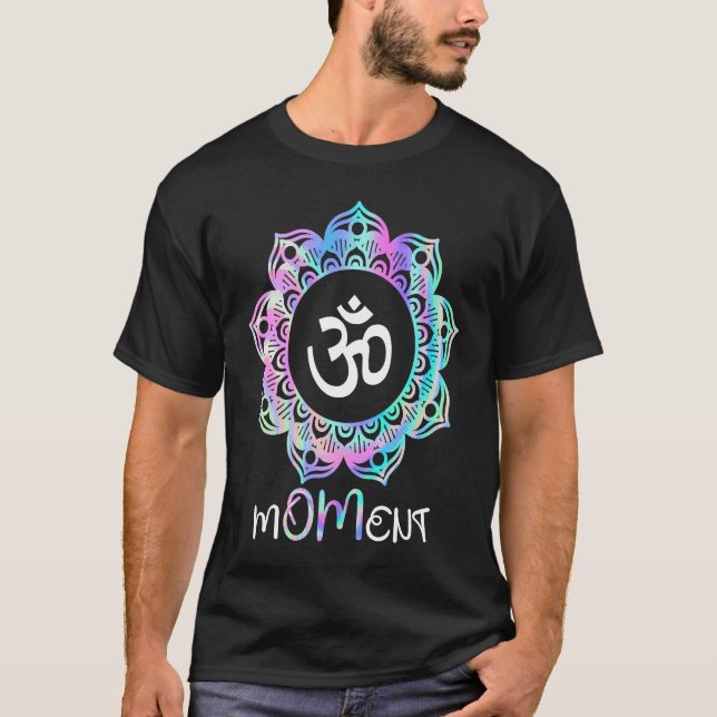 Camiseta M OM ent Mandala Yoga  1 (Frente)
