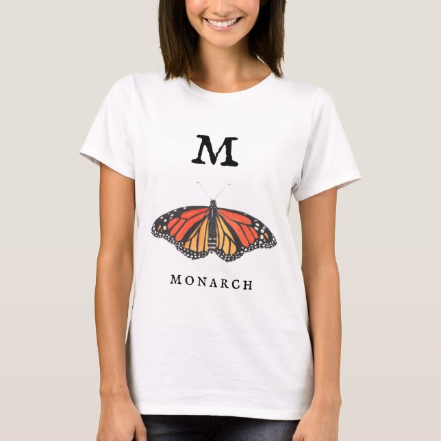 Camiseta "M" para Monarca (Frente)