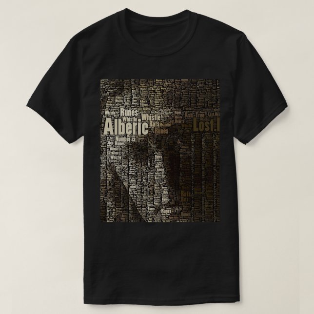 Camiseta M R James - Antiquário (por palavras...) (Frente do Design)