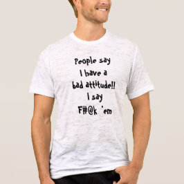 Camiseta Má atitude