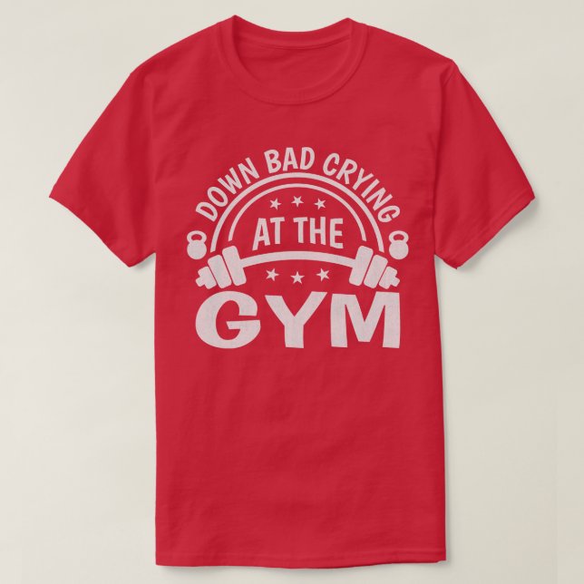 Camiseta Má Chorando Na GYM (Frente do Design)
