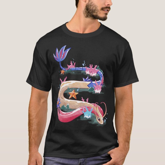 Camiseta MÃ­lÃ³tico VerÃ£o Debaixo do Mar (Frente)