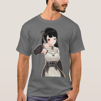 Camiseta Má Menina de Anime Japonesa Otaku Kawaii Roupas An