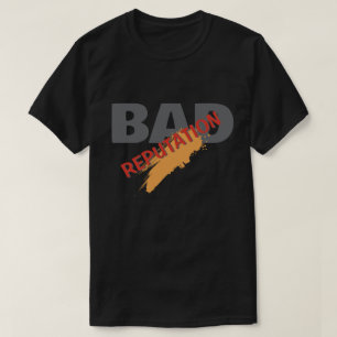Camiseta Má Reputação / Minimalista Moderno Simples 