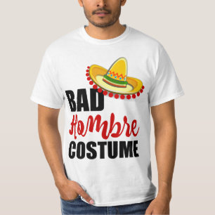 Camiseta Má roupa de casa colorida Sombrero