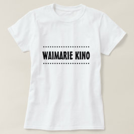 Camiseta Má sorte em Maori - waimarie kino