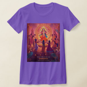 Camiseta Maa Durga - O Coração das Celebrações de Dussehra