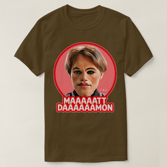 CAMISETA MAAAATT DAAAMON (Frente do Design)