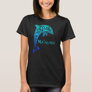 Camiseta Maalaea Maui Hawaii Vintage - Golfinho Tribal V