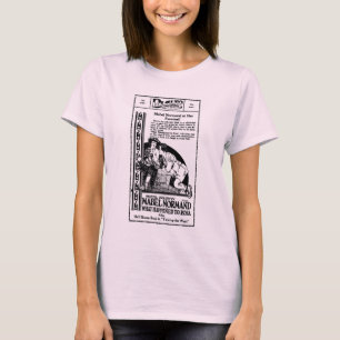 Camiseta Mabel Normand o que aconteceu a Rosa 1921