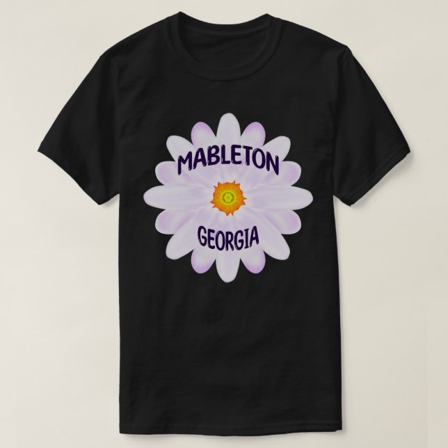 Camiseta Mableton Georgia TShirt 6 (Frente do Design)