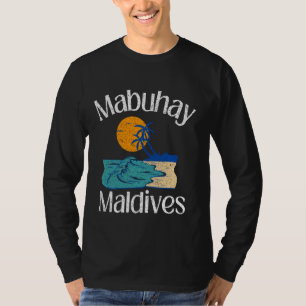 Camiseta Mabuhay Maldivas Saudação Tagalog Pino