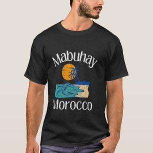 Camiseta Mabuhay Marrocos Filipinas saudando Tagalog Pinoy