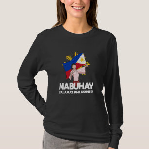 Camiseta Mabuhay Salamat Filipinas Pilipinas Orud Filipe