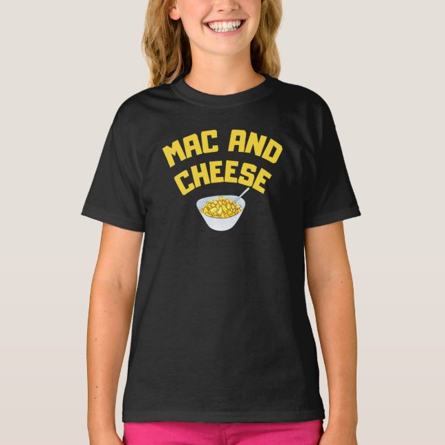 Camiseta Mac E Queijo | Macaroni e queijo (Frente)