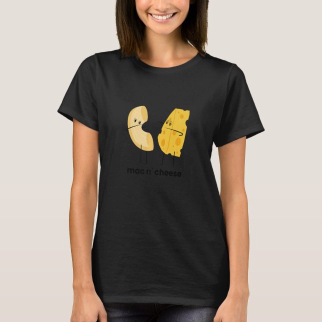 Camiseta Mac e Queijo  Macarrão e Queijo 2  Mac n Queijo (Frente)