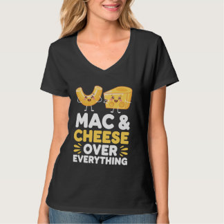 Camiseta Mac E Queijo Sobre Tudo Macaroni E Queijo