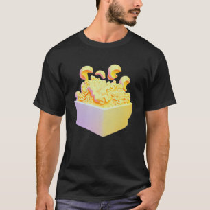 Camiseta Mac E Queijo Vaporwave Retroativo Dos Anos 90
