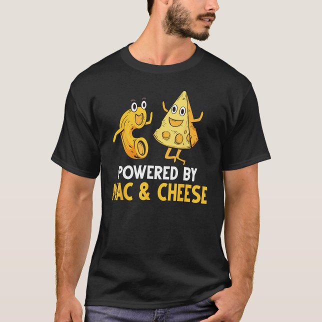 Camiseta Mac Engraçado E Presente De Queijo Para Crianças,  (Frente)