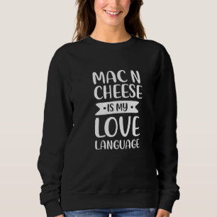 Camiseta Mac N Cheese É Minha Língua De Amor Conforto De Ma