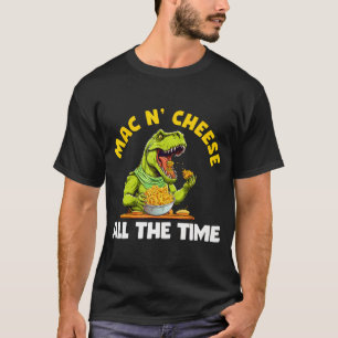 Camiseta Mac N Queijos Meninos Jovens Engraçados Macaroni E