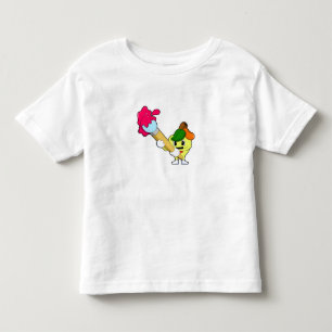 Camiseta Maçã como Pintor com Pintor